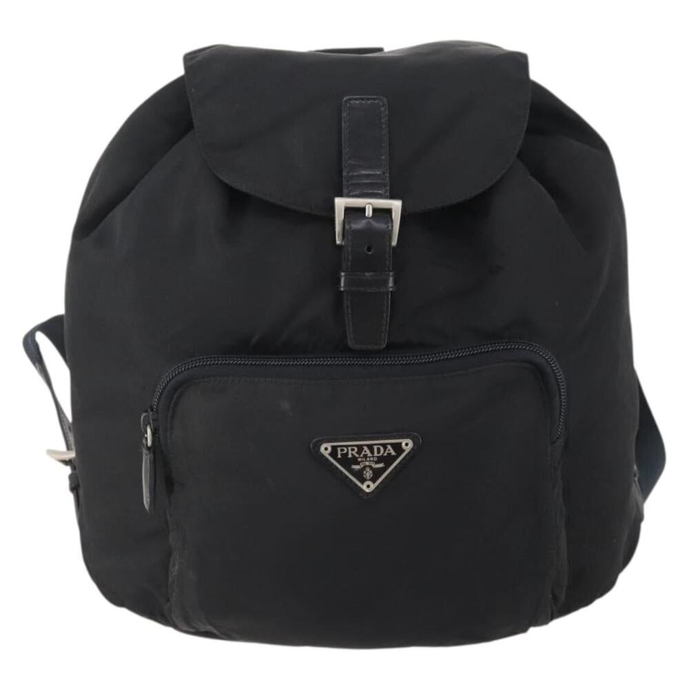 Prada Nylon Backpack Black